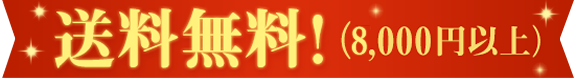 送料無料キャンペーン中！(8,000円以上)